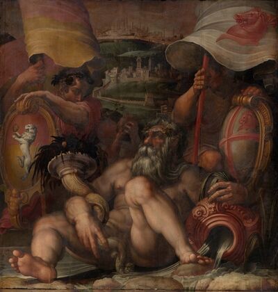 Allegory of Colle val d’Elsa and San Gimignano (1563 - 1565)