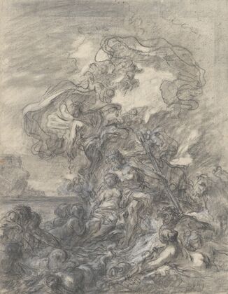 Allegory of Fishery; Neptune and Amphitrite