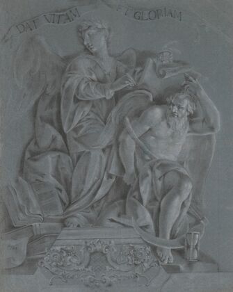 Allegory of History, with Time — size preview