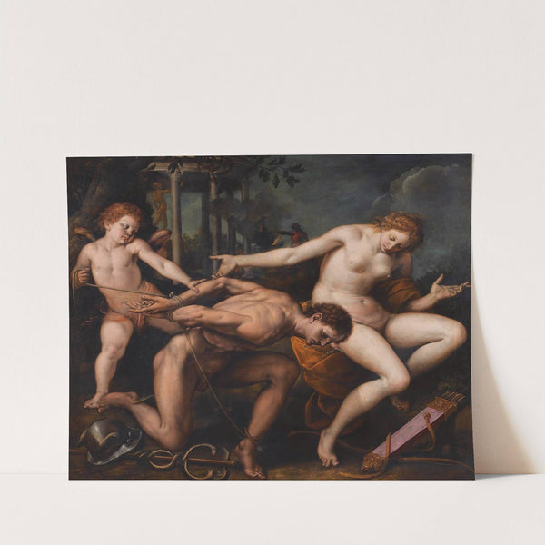 Allegory Of Love And Wisdom by Isidoro Bianchi