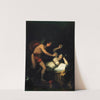 Allegory of Love, Cupid and Psyche (1798 - 1805) by Francisco de Goya