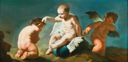 Allegory of Morality; Virtue awarded and Vice punished (18th Century)