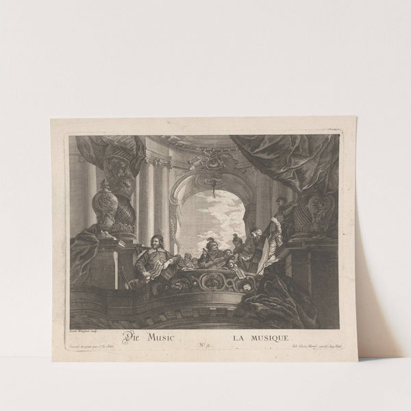 Allegory of music by Jakob Wangner