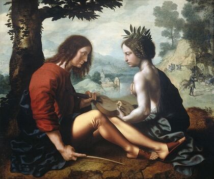 Allegory of Nature as the Mother of Art