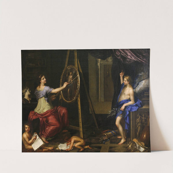 Allegory of Painting by Charles Alphonse Du Fresnoy