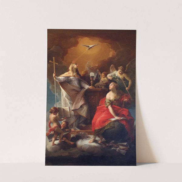 Allegory Of Religion by Pompeo Batoni