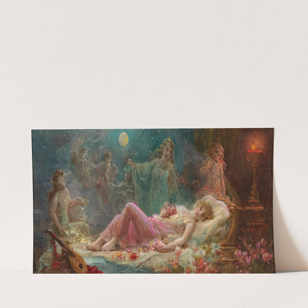 Allegory of Sleep by Hans Zatzka