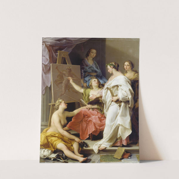 Allegory of the Arts (1740) by Pompeo Batoni
