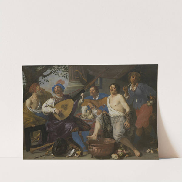 Allegory of the five senses by Theodoor Rombouts