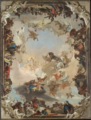 Allegory of The Planets and Continents