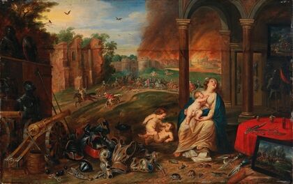 Allegory of touch
