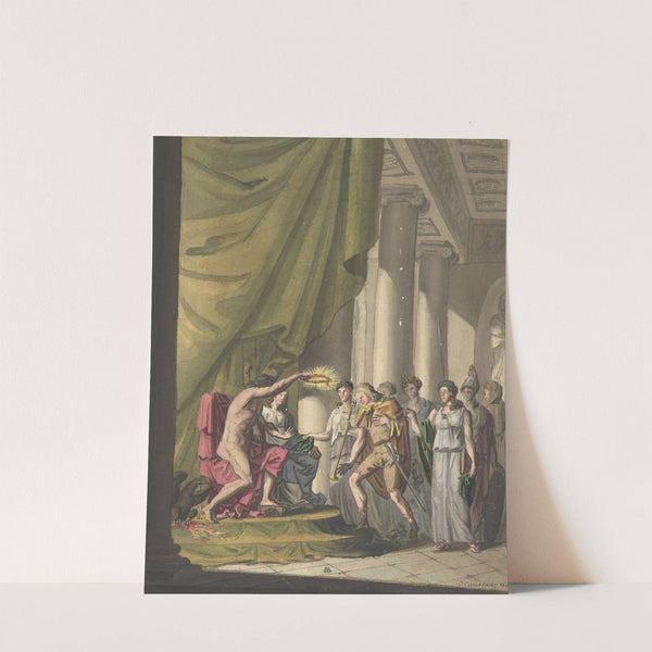 Allegory of Victory; Soldier Being Crowned by Laurels by Franz von Hauslab the Younger