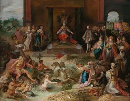 Allegory on the Abdication of Emperor Charles V in Brussels