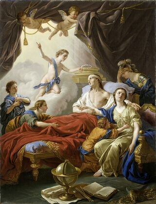Allegory On The Death Of The Dauphin (1765)