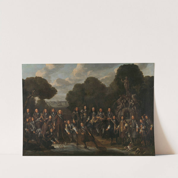 Allegory on the flourishing of the Dutch Fishery after the Second Anglo-Dutch War (1665-67) by Willem Eversdijck