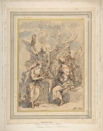 Allegory with Figures of Hope, Time, and Death