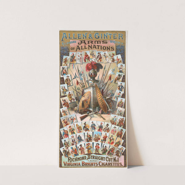 Allen &amp; Ginter, arms of all nations, Richmond, Virginia by Geo. S. Harris &amp; Sons