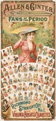 Allen & Ginter, Richmond, Virginia, fans of the period — size preview