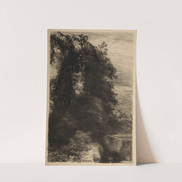 Alley by the water (in Duboj) (1896) by Józef Pankiewicz