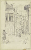 Alley in Antwerp