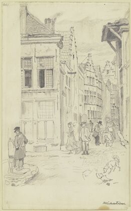 Alley in Antwerp