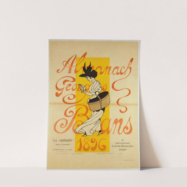 Almanach Georges Bans 1896 La Critique Revue Illustree De Litterature Et D’art 50 Boulevard Latour-Maubou (1896) by Léon Lebègue