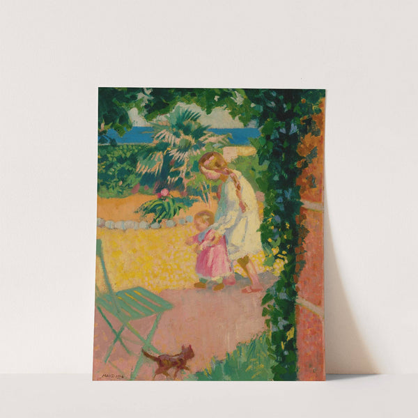 Alo Devant La Maison De Garde (1916) by Maurice Denis