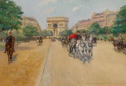 Along The Champs-Élysées