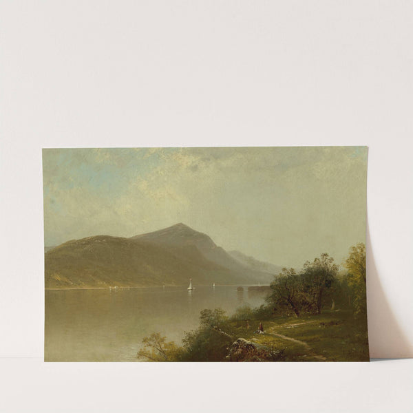 Along the Hudson River (1872) by Alfred Thompson Bricher
