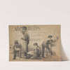 Alphabeths voor steenhouwers &#8211; Title Page (1855) by Pieter Wilhelmus van de Weijer