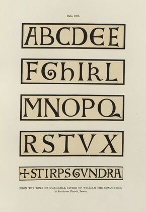 Alphabets:numerals, and devices of the middle ages Pl.03