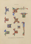 Alphabets:numerals, and devices of the middle ages Pl.17