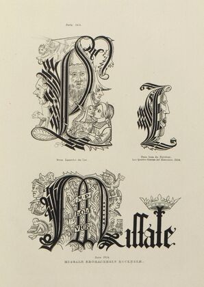Alphabets:numerals, and devices of the middle ages Pl.39