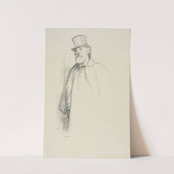 Alphonse Legros by William Rothenstein