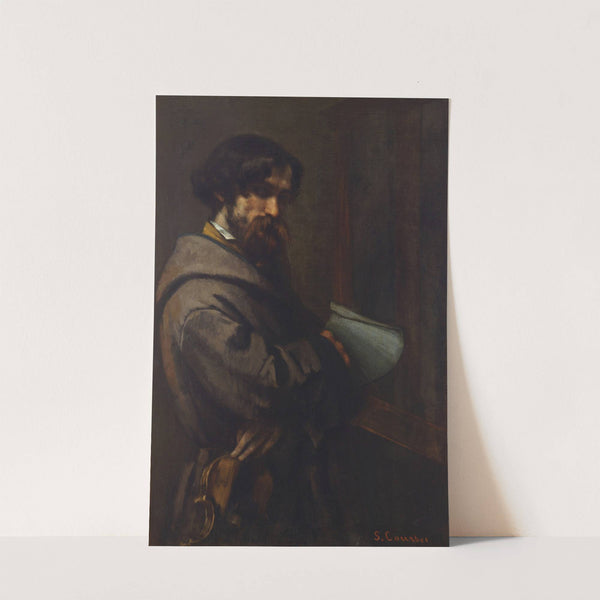 Alphonse Promayet (1822–1872) (1851) by Gustave Courbet