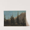 Alpine Landscape,The Handegg, Switzerland (1850s) by Jean-Léon Gérôme