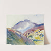Alpine Landscape (Upper Engadin) by Giovanni Giacometti