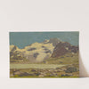 Alpine Landscape with Lake by Joseph Geisser