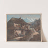 Alpine Scene by Henri Boug d'''Orschwiller