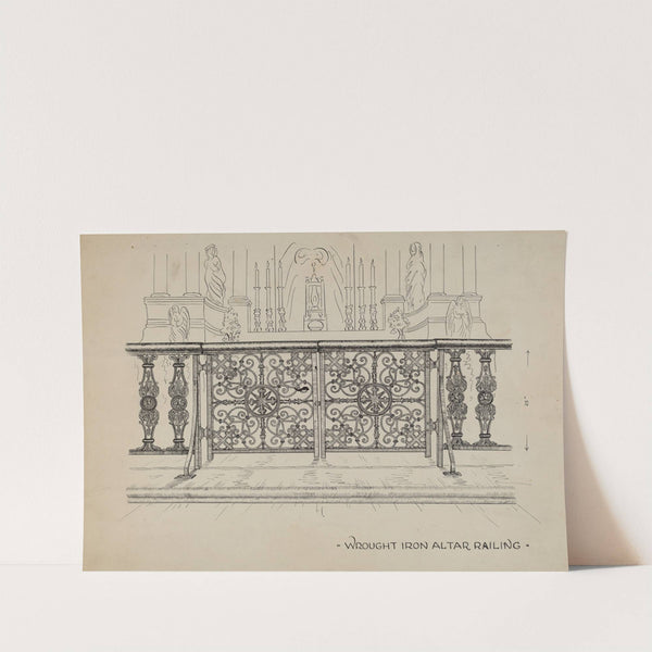 Altar Railing by Ray Price