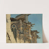 Altenberg Cathedral (Study) (1831) by Andreas Achenbach