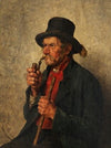 Alter Bauer mit Pfeife (1886)