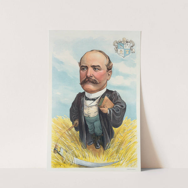 Alton Brooks Parker. Farmer, jurist and presidential possibility (1904) by Udo Keppler