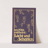 Am 7. Oktober erscheint; Licht und Schatten (1910) by Emil Preetorius