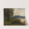 Am Chiemseeufer by Joseph Wopfner