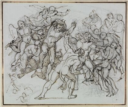 Am Pechsee der Krämer Ciampolo von Navarra (Dante Inferno, Canto 22, V 34)