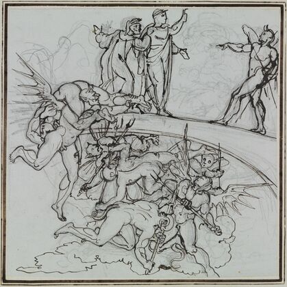 Am Pechsee der Krämer, der Ratsherr von Lucca (Dante Inferno, Canto 21, V 34)