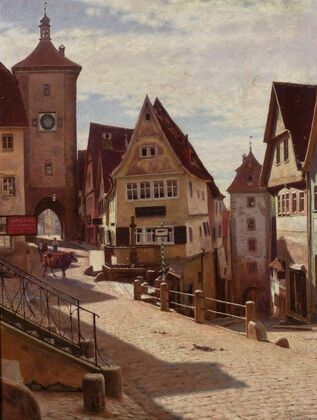 Am Plönlein in Rothenburg (1896-1897)
