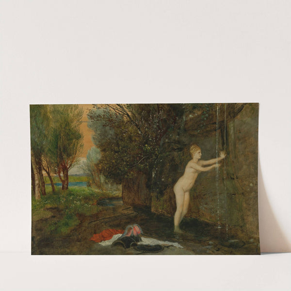 Am Quell (At the Source) (1879) by Arnold Böcklin