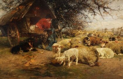 Am Schäferkarren (1883)